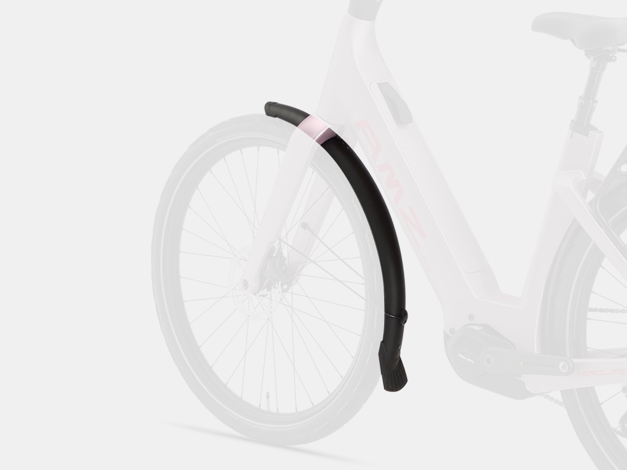 AMZcycle Aerolife Front fender - AMZcycleBlack