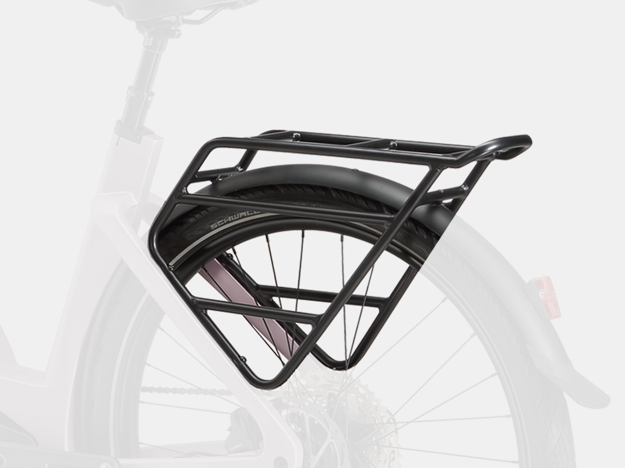 AMZcycle Aerolife Rear rack - AMZcycleBlack