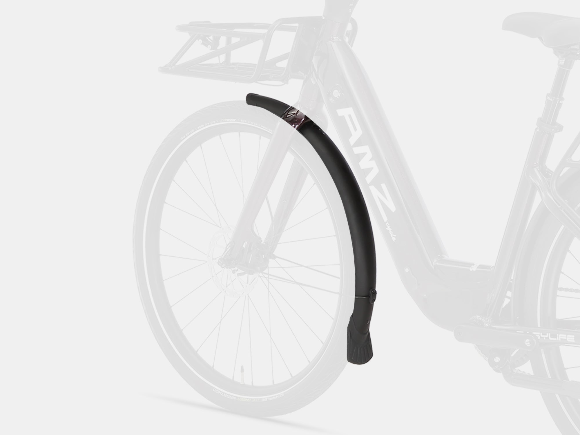 AMZcycle Easylife Front fender - AMZcycleBlack