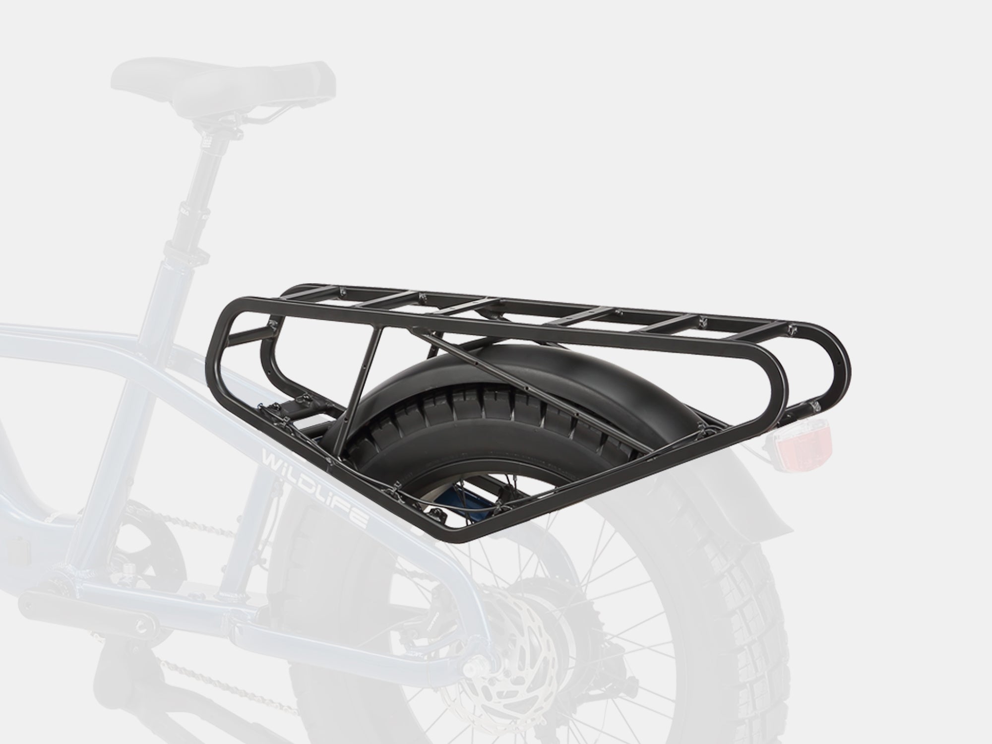 AMZcycle Wildlife Rear rack - AMZcycleBlack