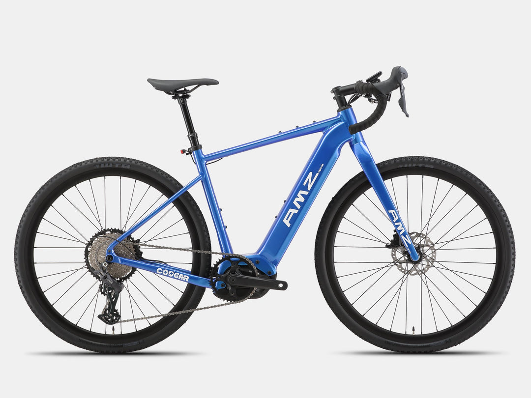 Cougar Electric Gravel Bike - AMZcycleSTARLIT BLUE