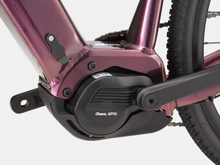 Cougar Electric Gravel Bike - AMZcycleCRIMSON PURPLE
