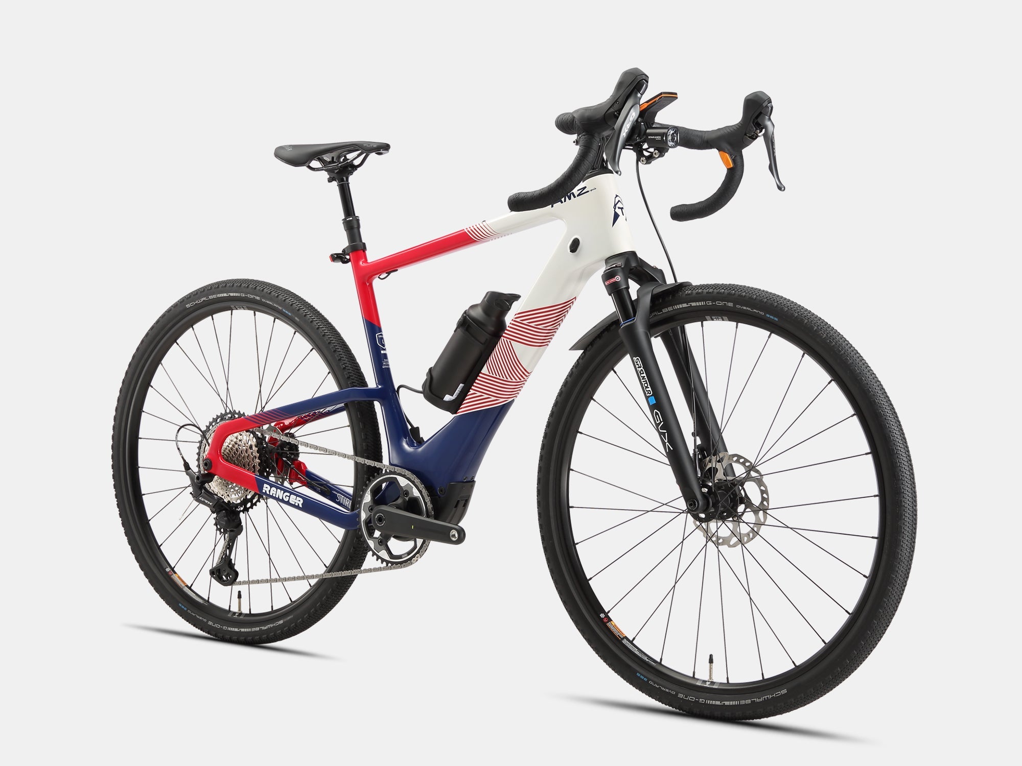Ranger GRX Electric Gravel Bike - AMZcycleFlag Red