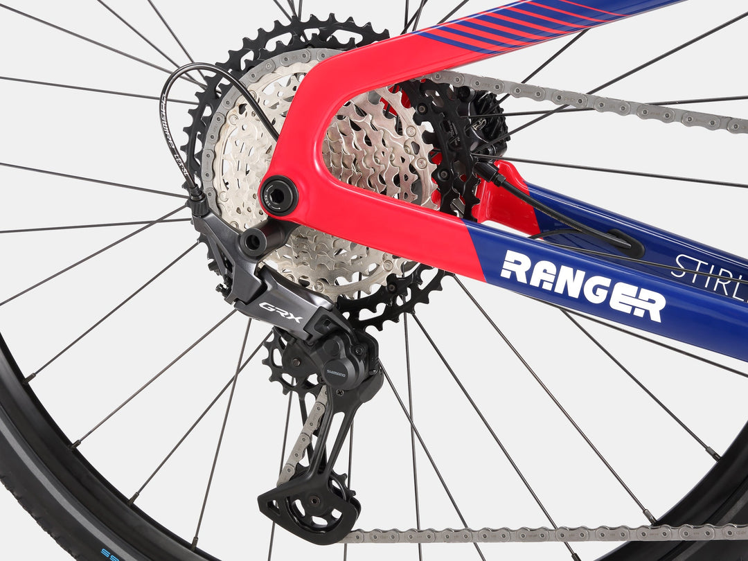 Ranger GRX Electric Gravel Bike - AMZcycleFlag Red